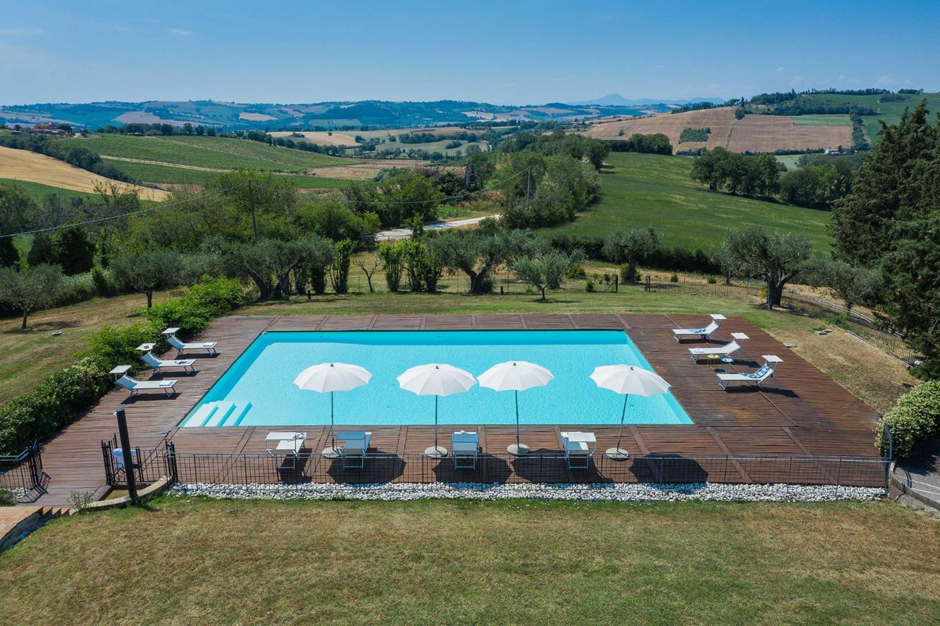 Villa Monica San Costanzo Exterior foto